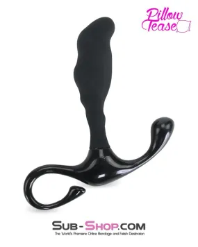 0422E      Black Silicone Prostate Massager