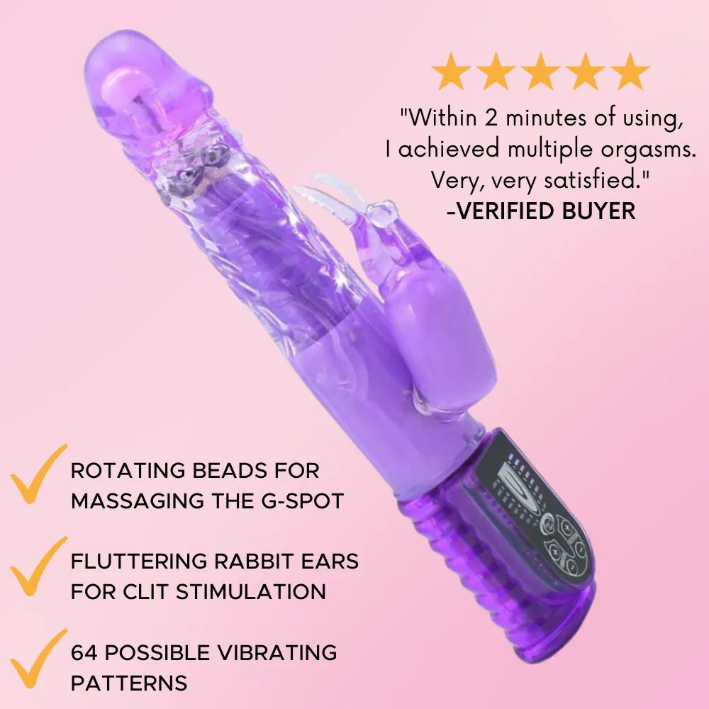 #1 Orgasm Vibrator - The Wave Rabbit