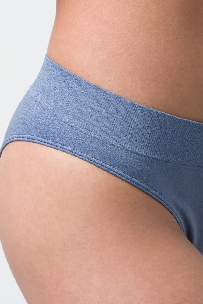 3 Pack Brazilian Panties Blue And Grey