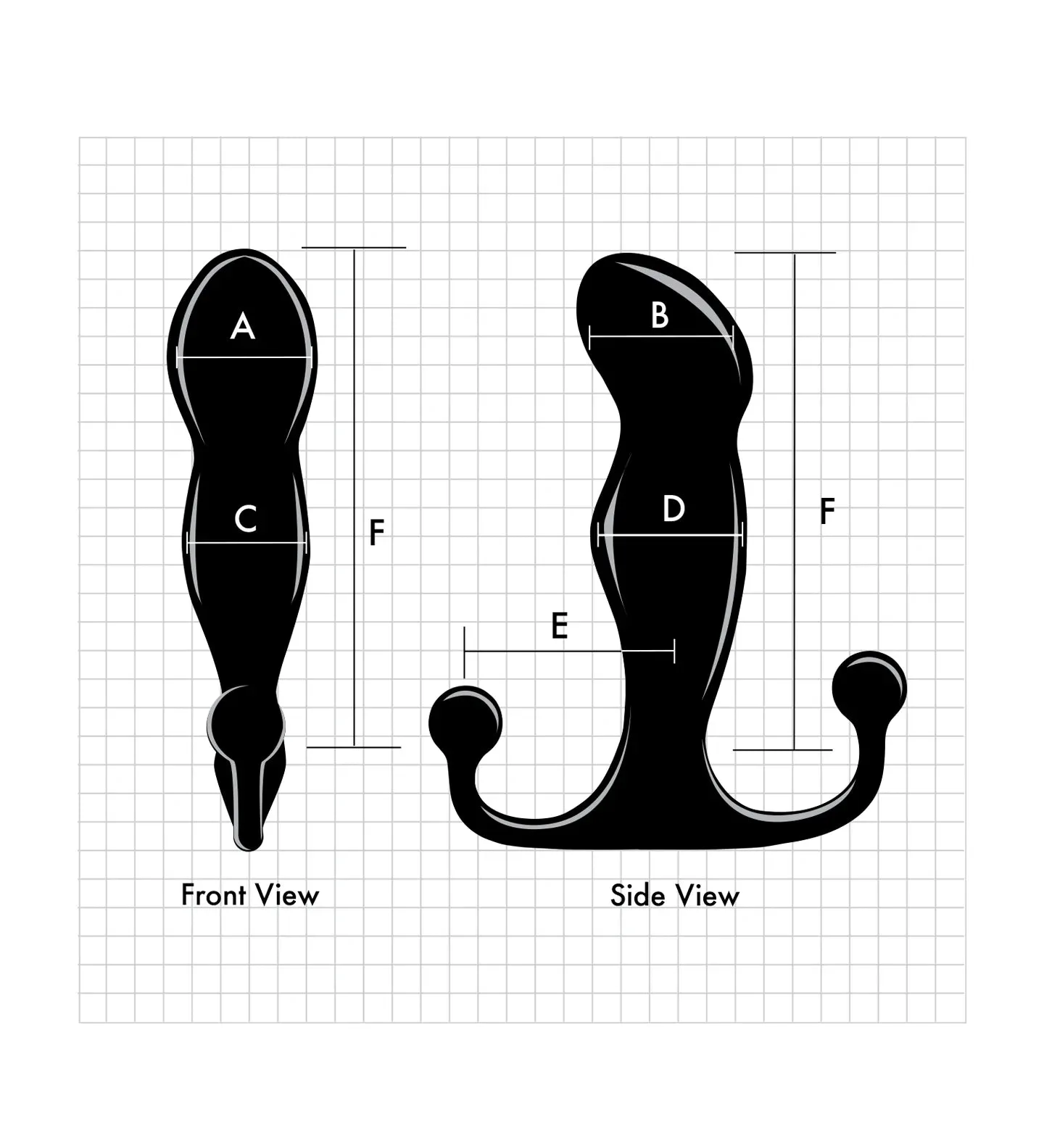 Aneros Progasm Black Ice Prostate Massager
