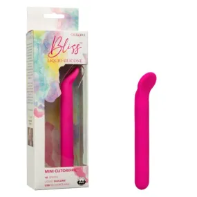 Bliss Liquid Silicone Mini Clitoriffic - Pink