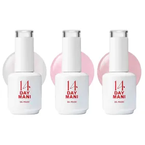 Bridal Hema-Free Gel Polish Trio