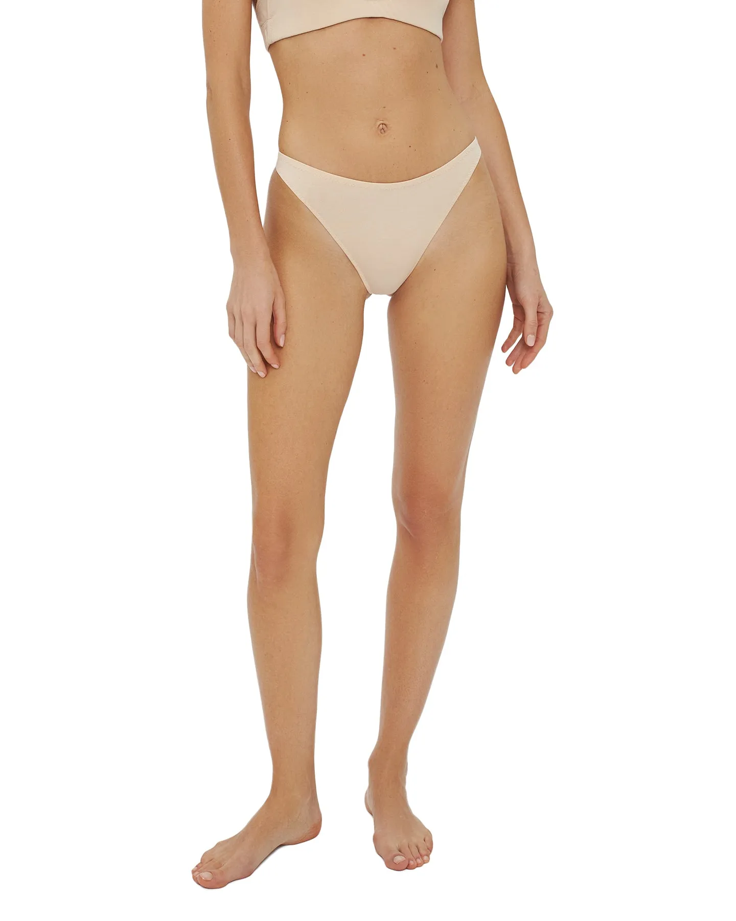 Cajsa | Organic Cotton High-Waisted Thong