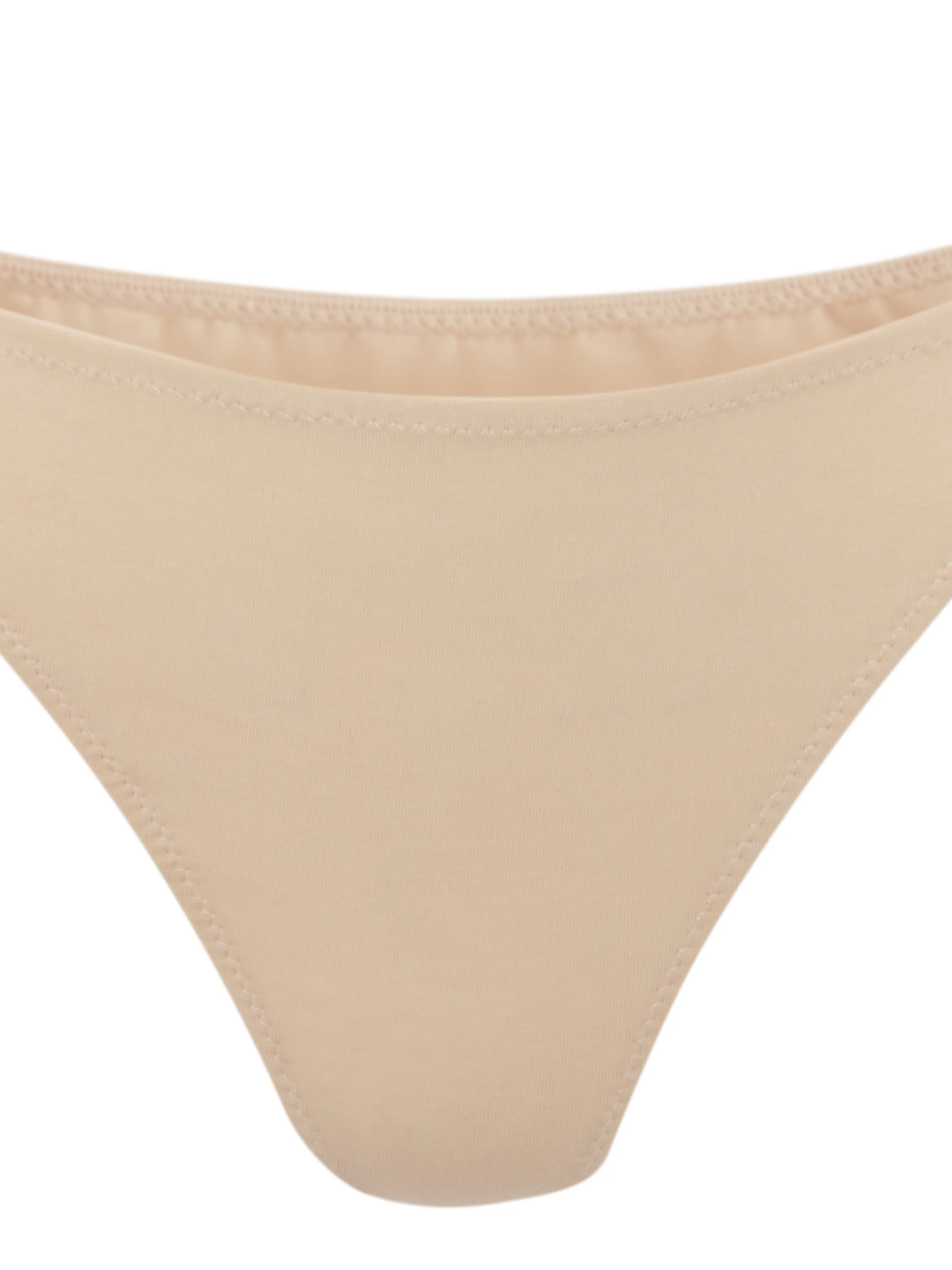 Cajsa | Organic Cotton High-Waisted Thong