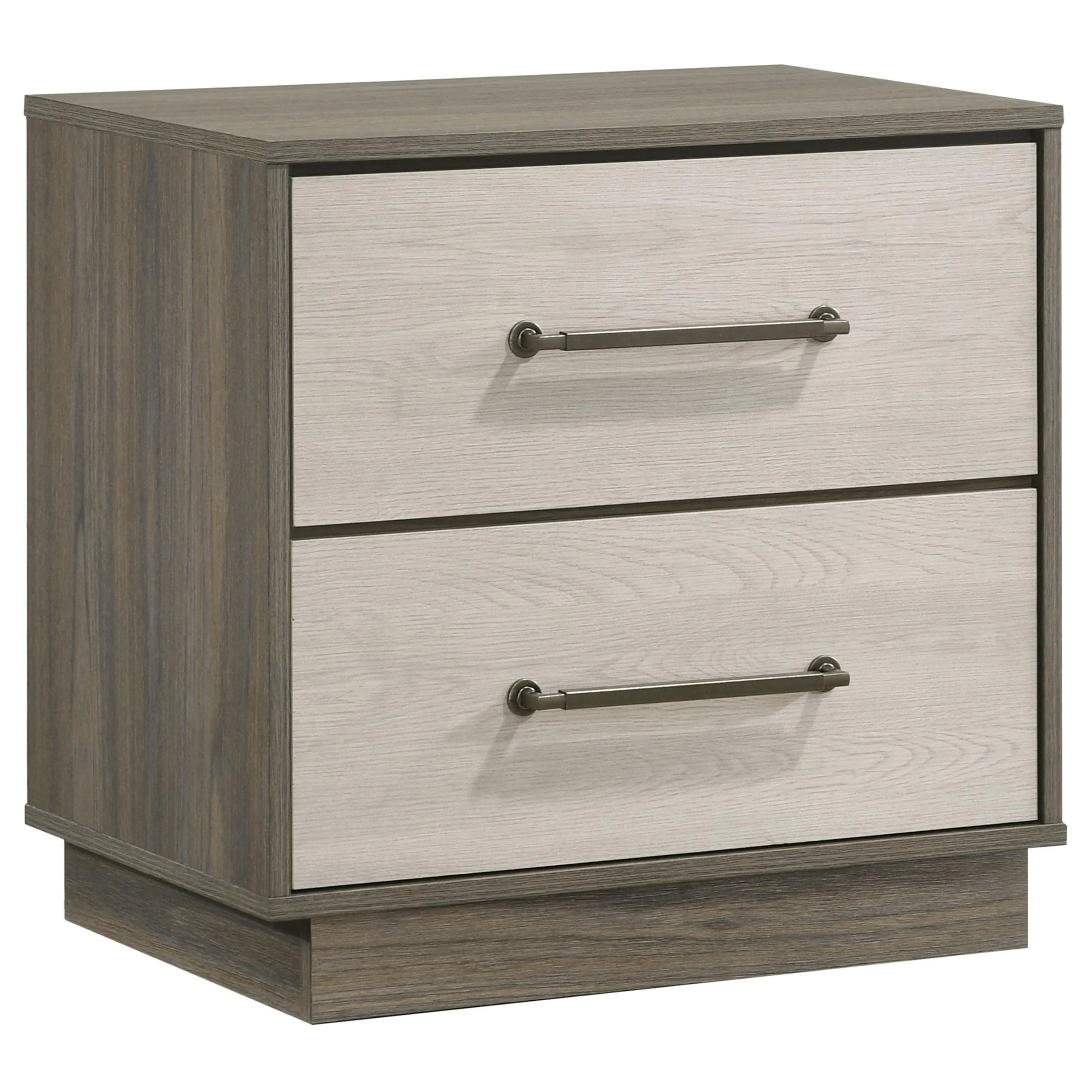 Coaster Furniture Fenwick 224982 2-drawer Nightstand Bedside Table - Grey Oak