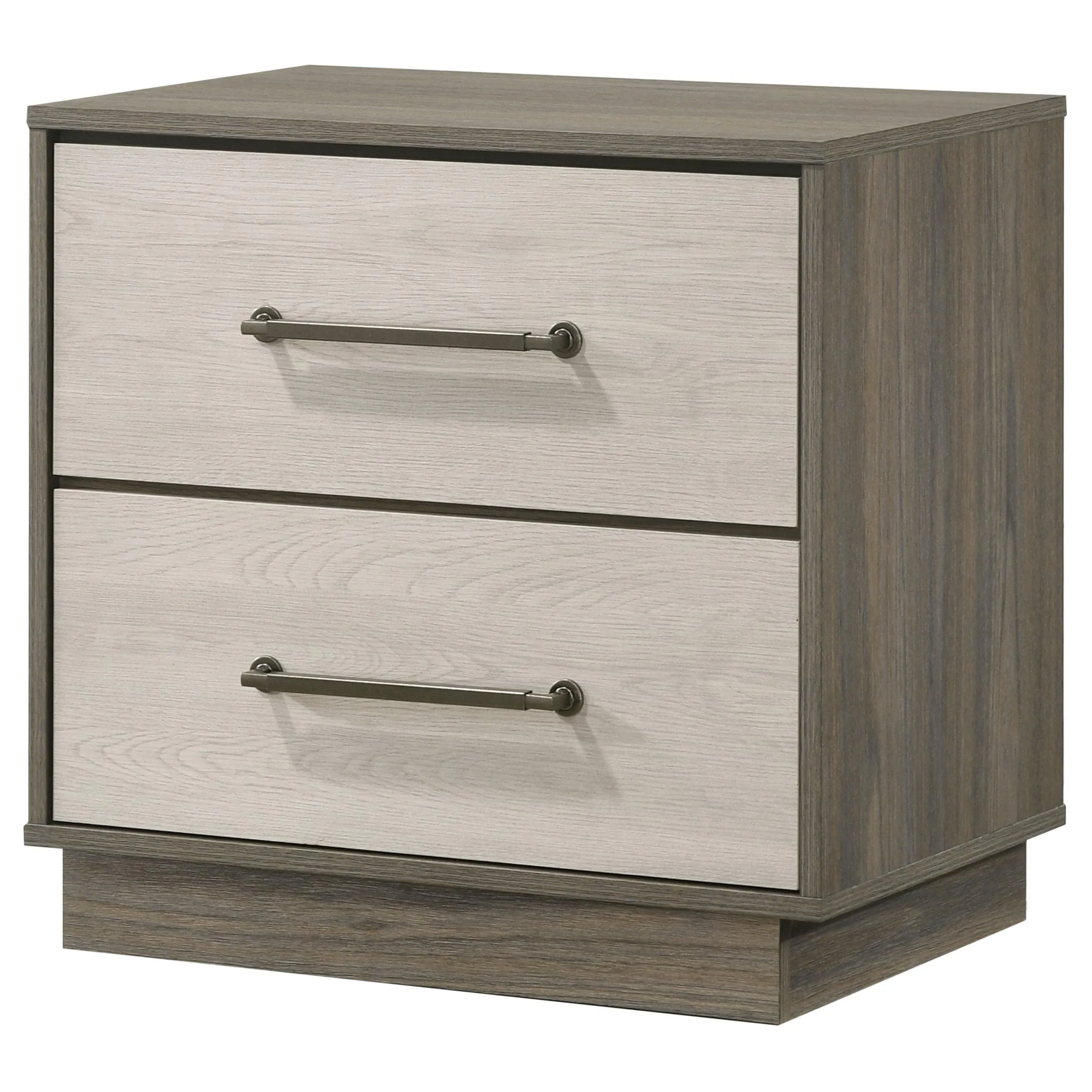 Coaster Furniture Fenwick 224982 2-drawer Nightstand Bedside Table - Grey Oak
