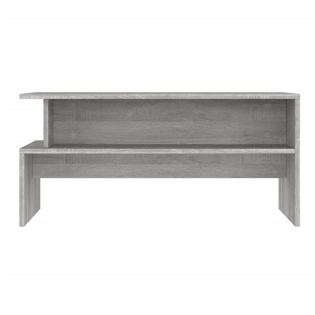 Coffee Table Accent Couch Sofa Side Table with Storage Engineered Wood