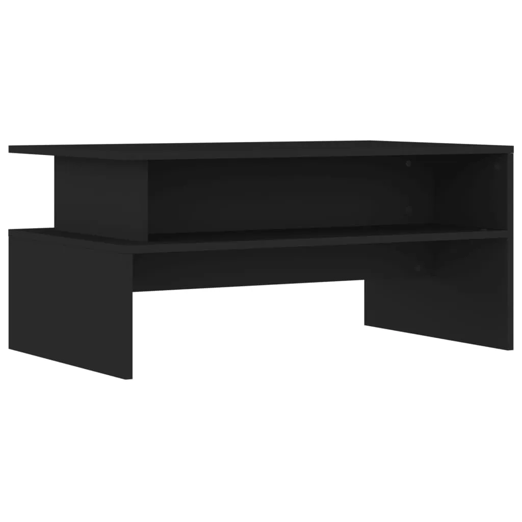 Coffee Table Accent Couch Sofa Side Table with Storage Engineered Wood