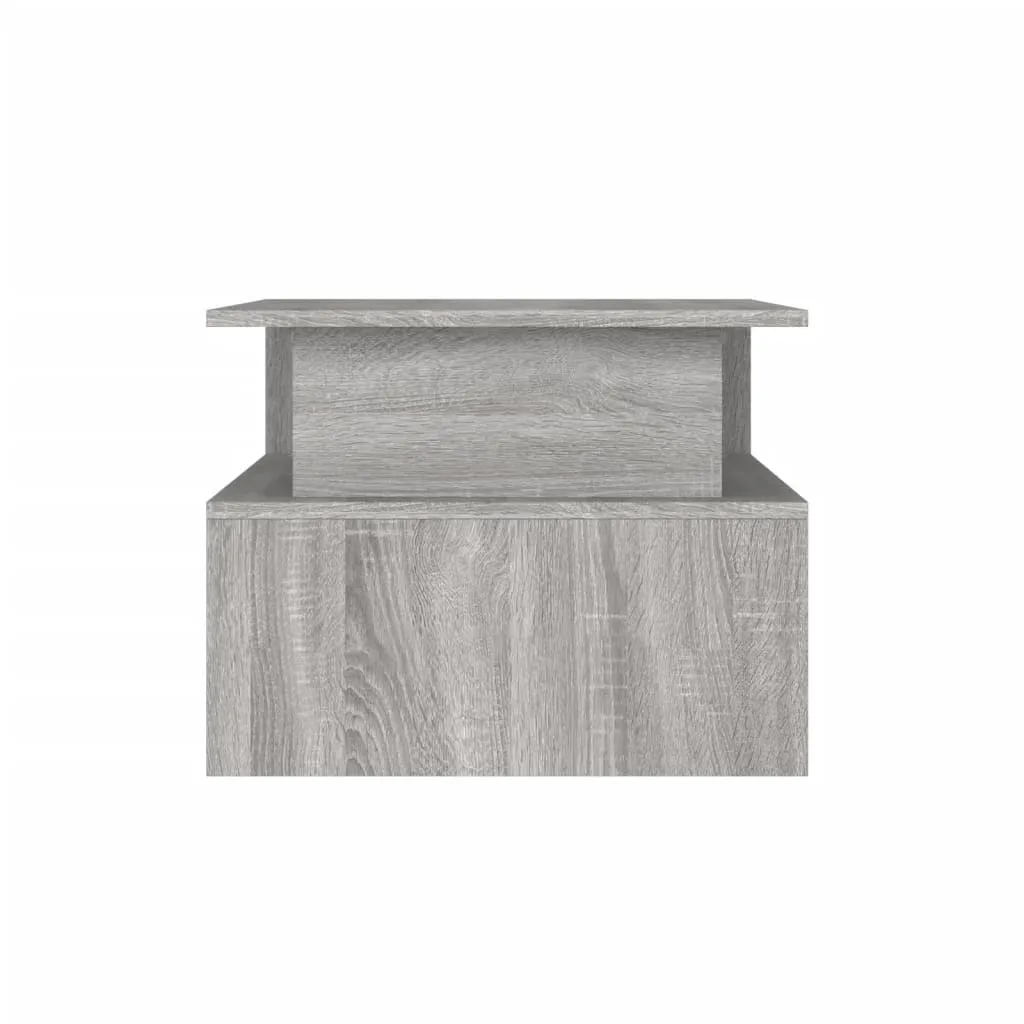 Coffee Table Accent Couch Sofa Side Table with Storage Engineered Wood