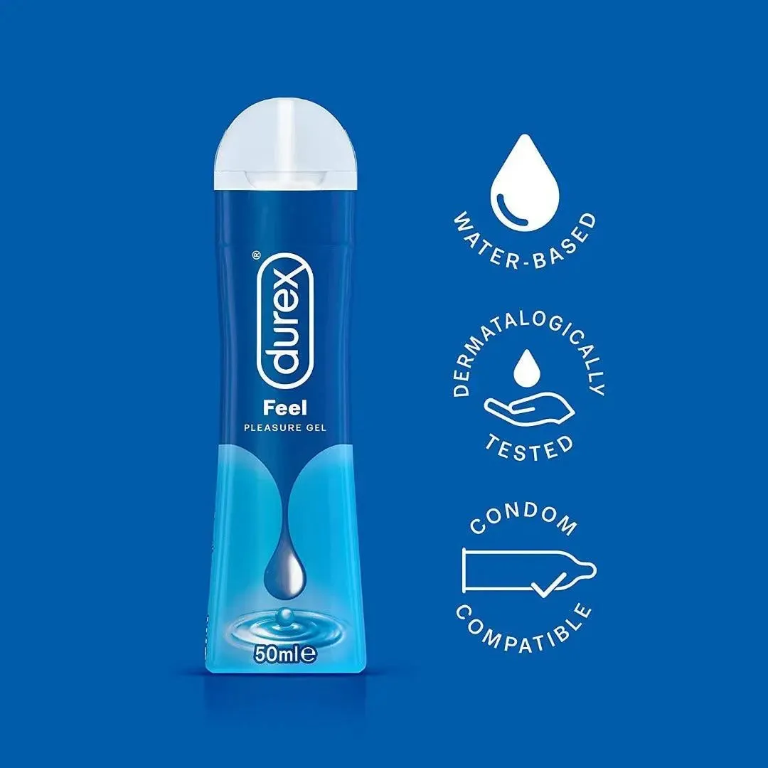 Durex Play Feel Lubricant 50ml Gel x 3