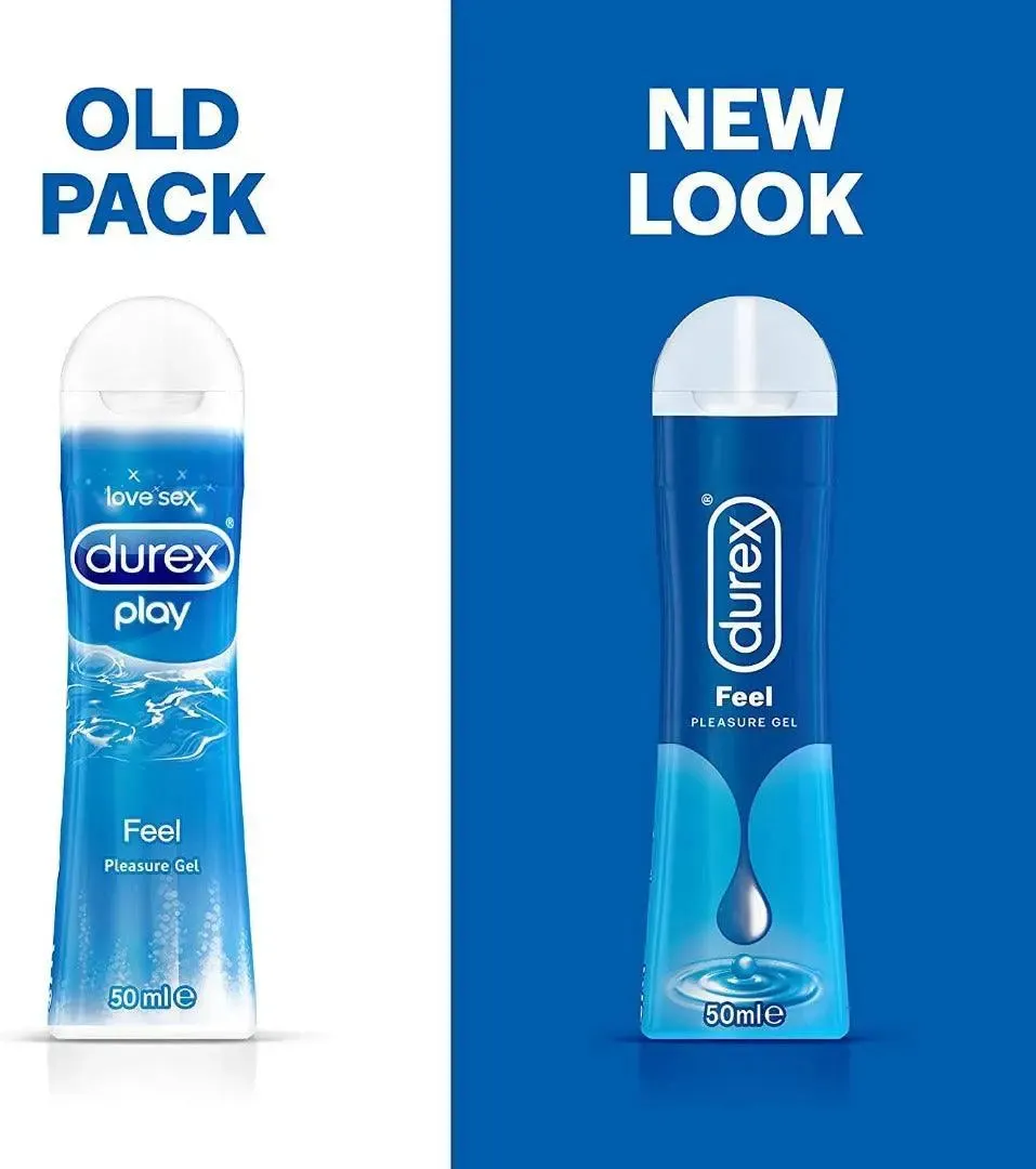 Durex Play Feel Lubricant 50ml Gel x 3