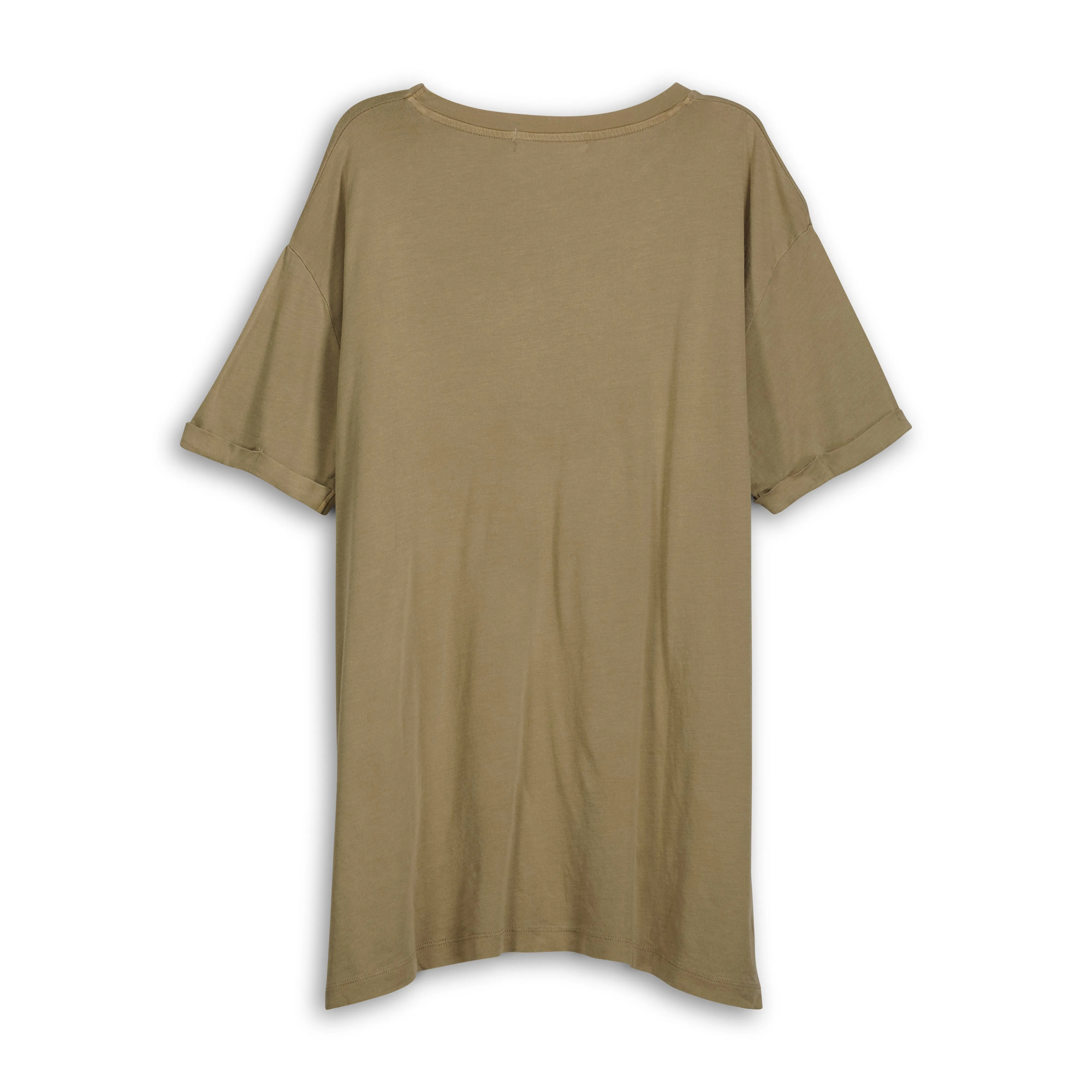 Essentials - Oversized Tee - Camel Gold