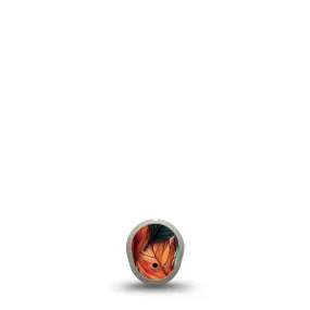 Fall Leaf Feathers Dexcom G7 and Stelo Transmitter Sticker