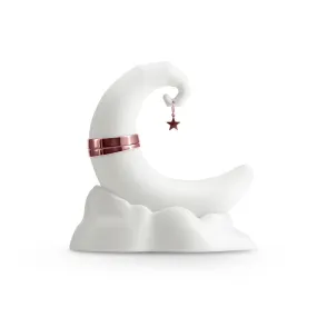 Firefly Dream: Moon Shaped Glow-in-the-Dark Air Pulsation Vibrator