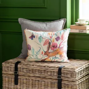 Hansel Hare Printed Cushion Linen