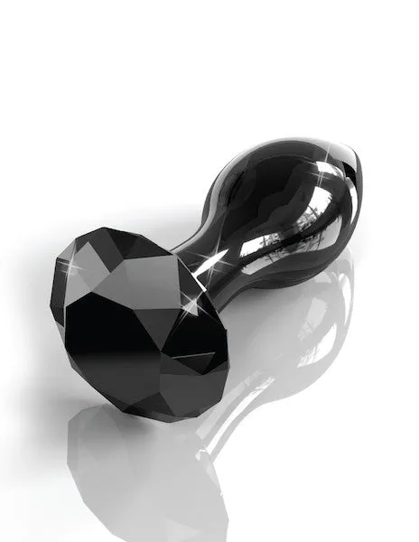Icicles No. 78 Gemcut Butt Plug - Black