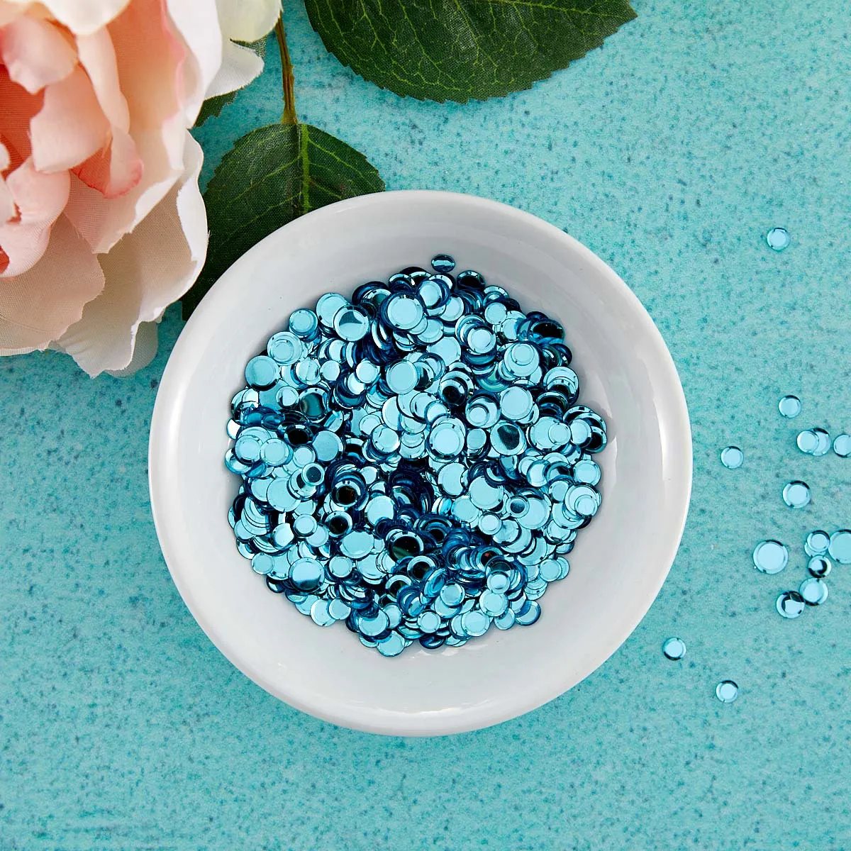 Lagoon Smooth Discs Smooth Disc Sequins Card Shoppe Essentials