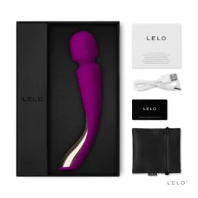 LELO SMART WAND 2 (M) Wand Vibrator - Deep Rose