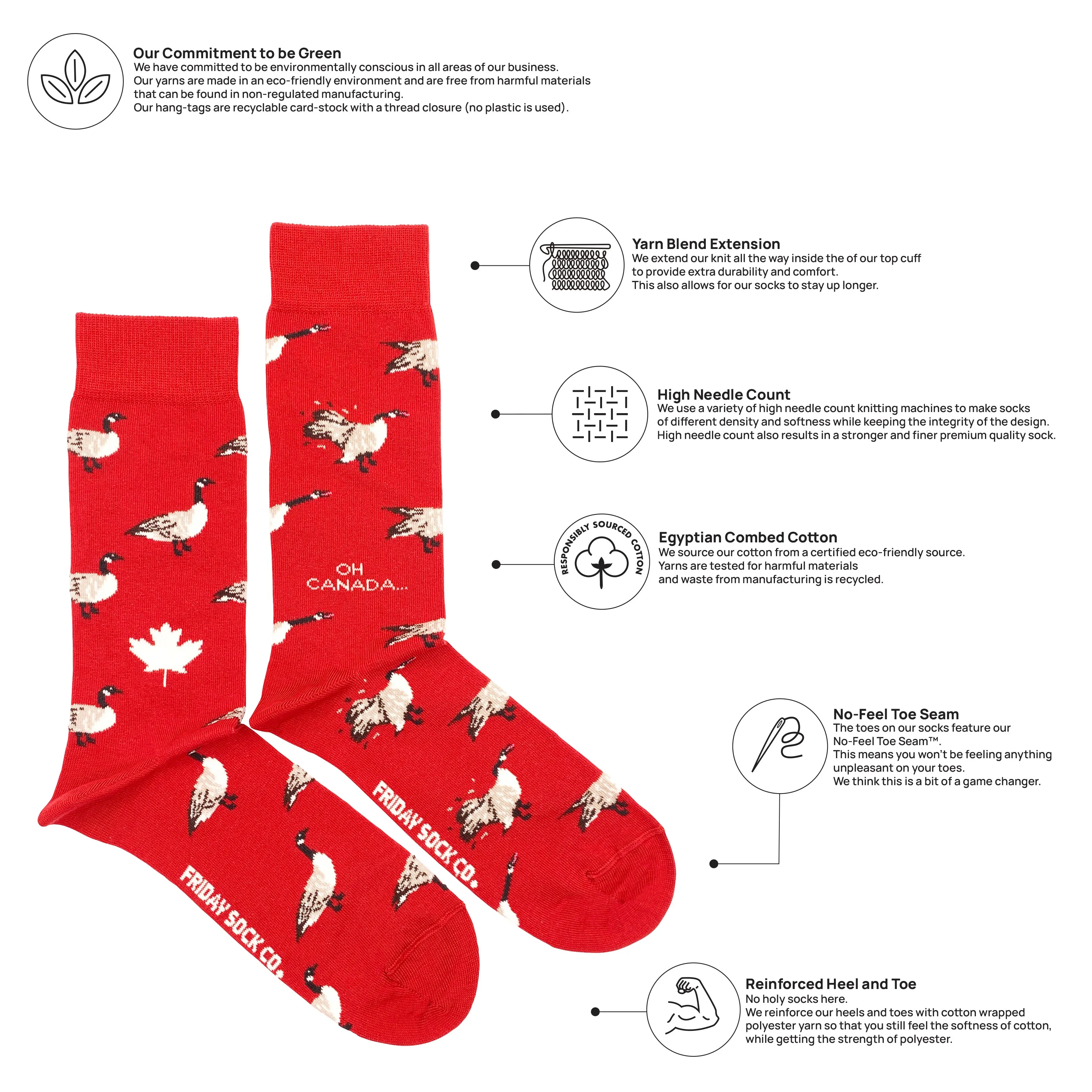 Men's Canada Goose Socks
