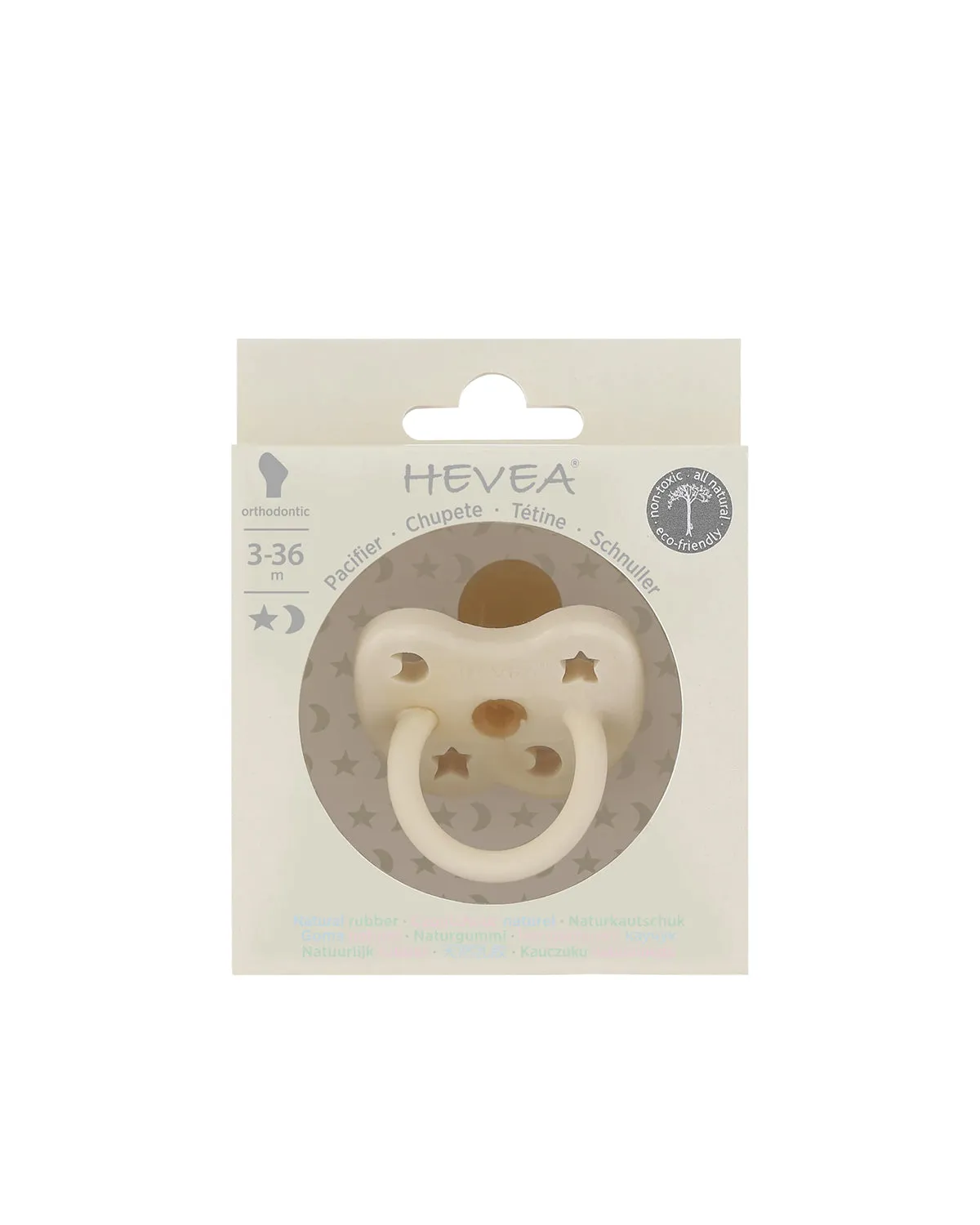 Milky White Pacifier <br> Hevea