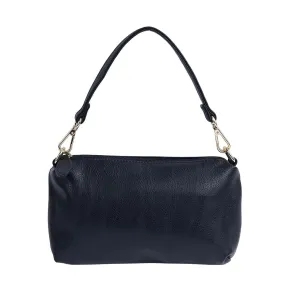 Minnie Handbag in Black Smooth