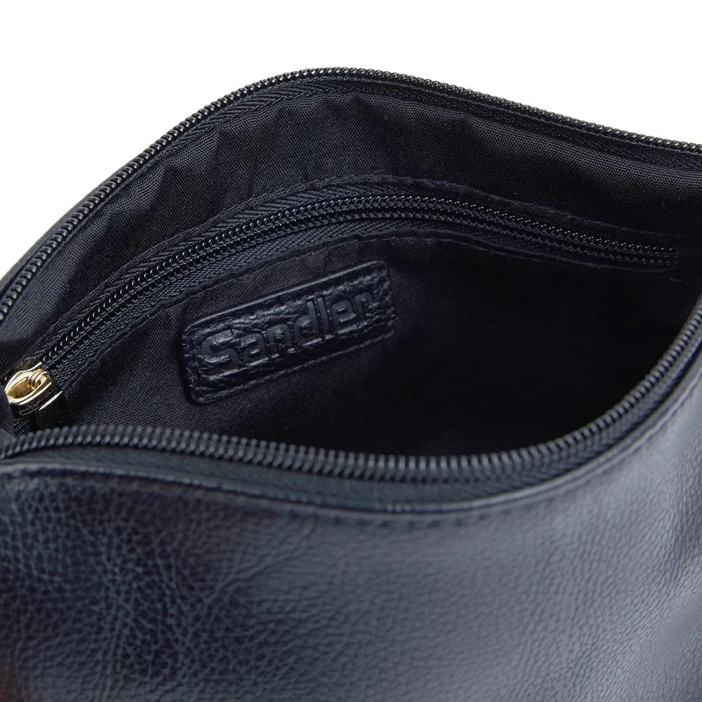 Minnie Handbag in Black Smooth