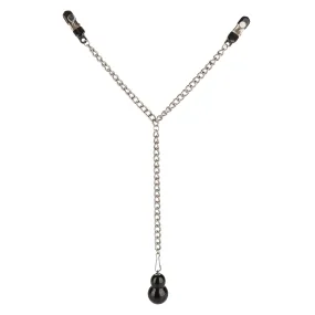 Nipple Play Weighted Dual Tier Nipple Clamps