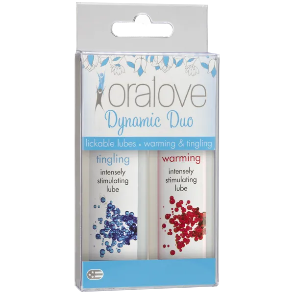 Oralove Dynamic Duo Warming and Tingling 2 x 28gm