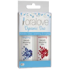 Oralove Dynamic Duo Warming and Tingling 2 x 28gm