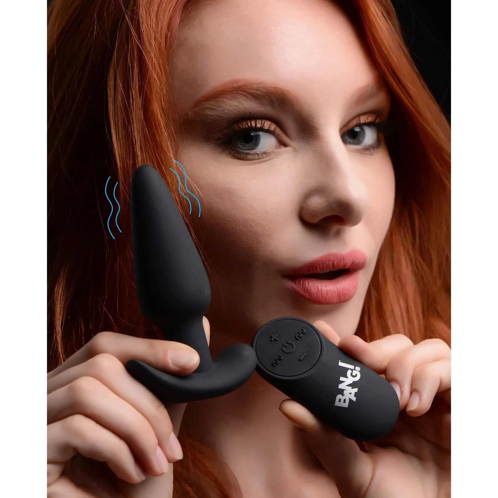 Remote Control 21x Vibrating Silicone Butt Plug