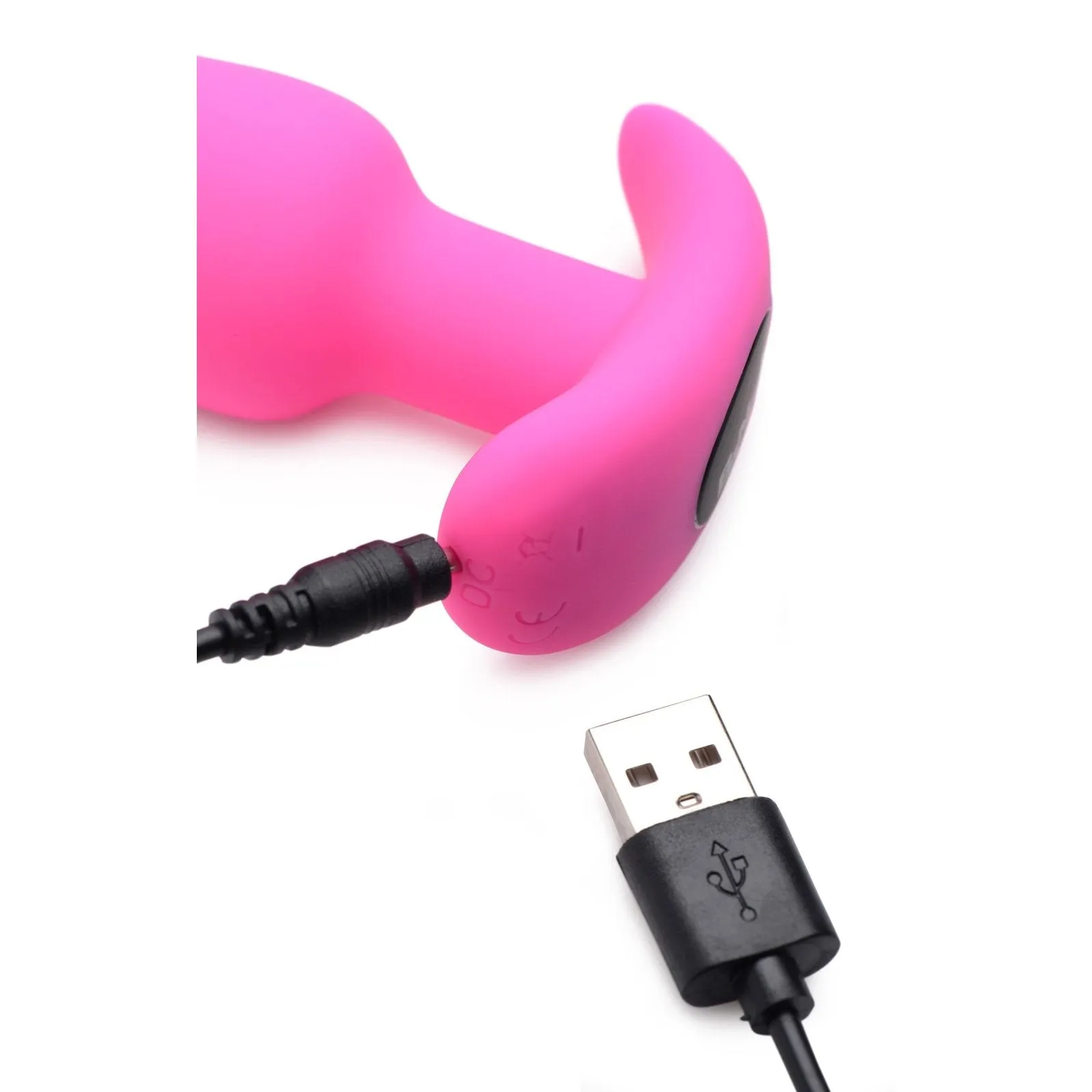 Remote Control 21x Vibrating Silicone Butt Plug