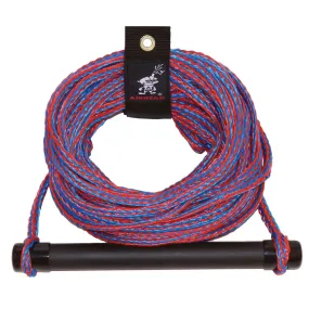 Rubber Handle Water Ski Tow Rope - 75 ft.
