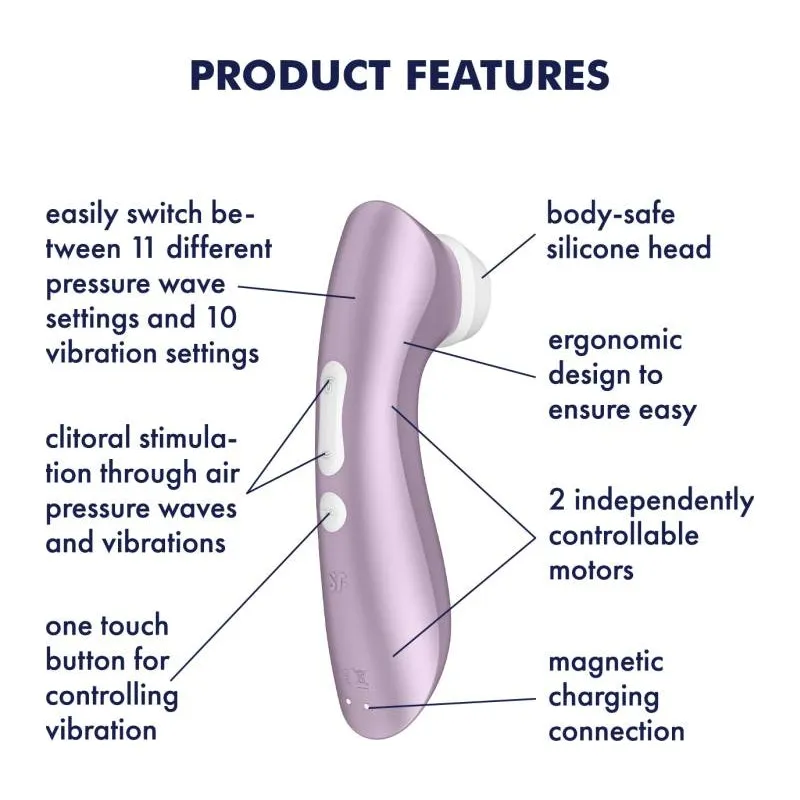 Satisfyer Pro 2  G2 Clitoral Stimulator Violet