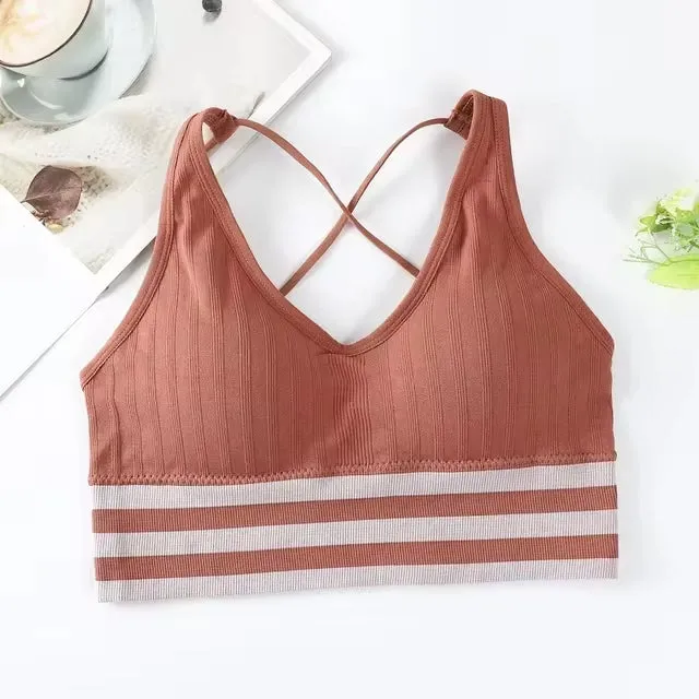 Sexy Fitness Push-Up Sports Bras