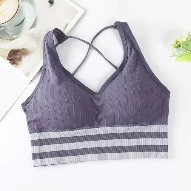 Sexy Fitness Push-Up Sports Bras