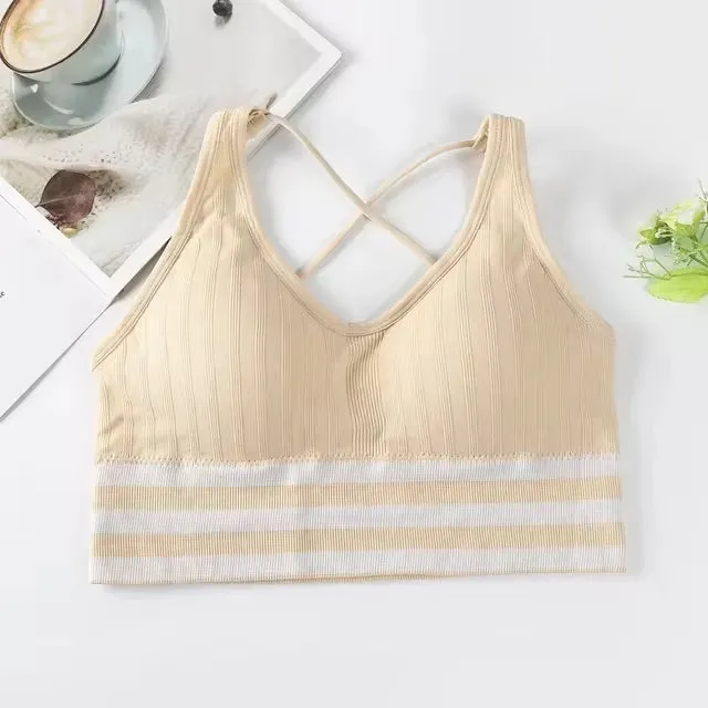 Sexy Fitness Push-Up Sports Bras