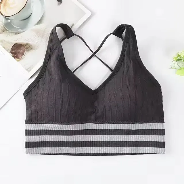 Sexy Fitness Push-Up Sports Bras