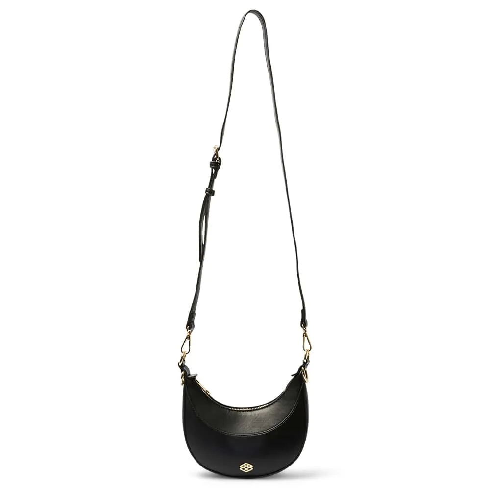 Sherry Handbag in Black Smooth