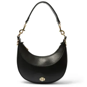 Sherry Handbag in Black Smooth