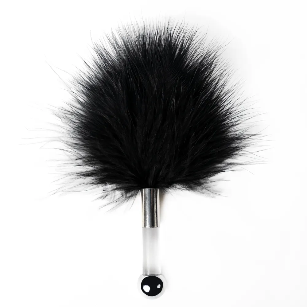 Short Handle Feather Tickler