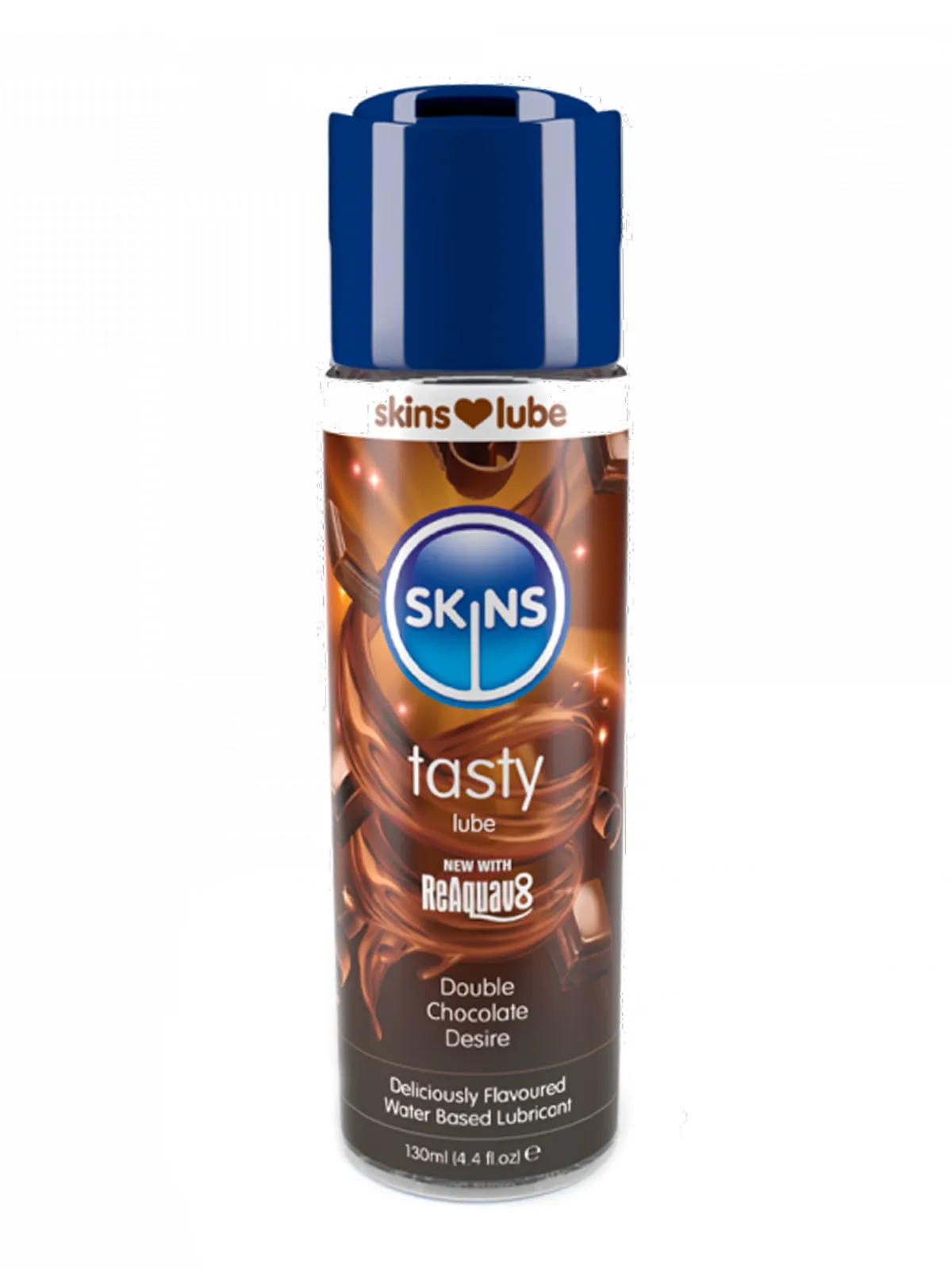 Skins (UK) Double Chocolate Water Based Lubricant  (130ml)