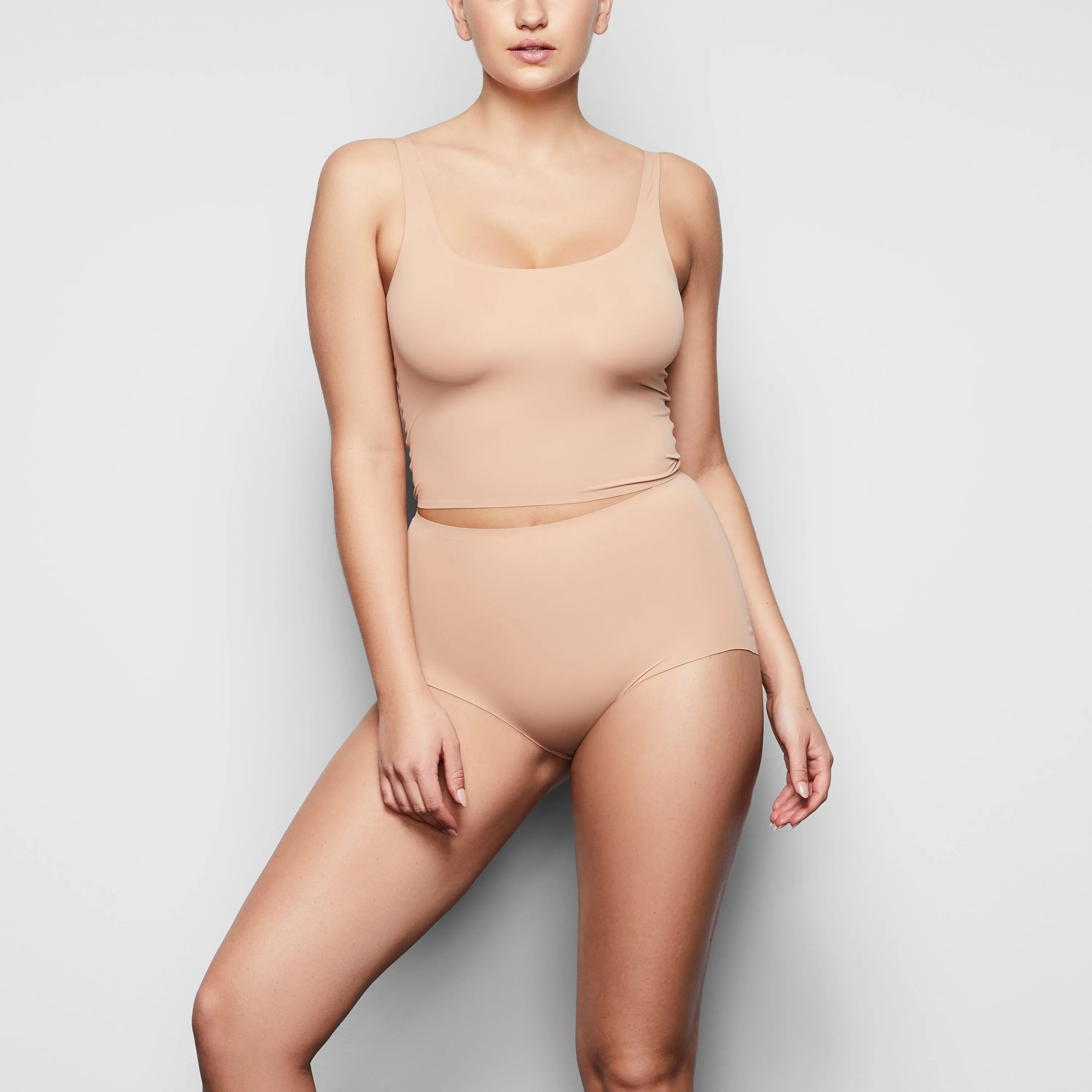 SMOOTH ESSENTIALS BOYSHORT | OCHRE