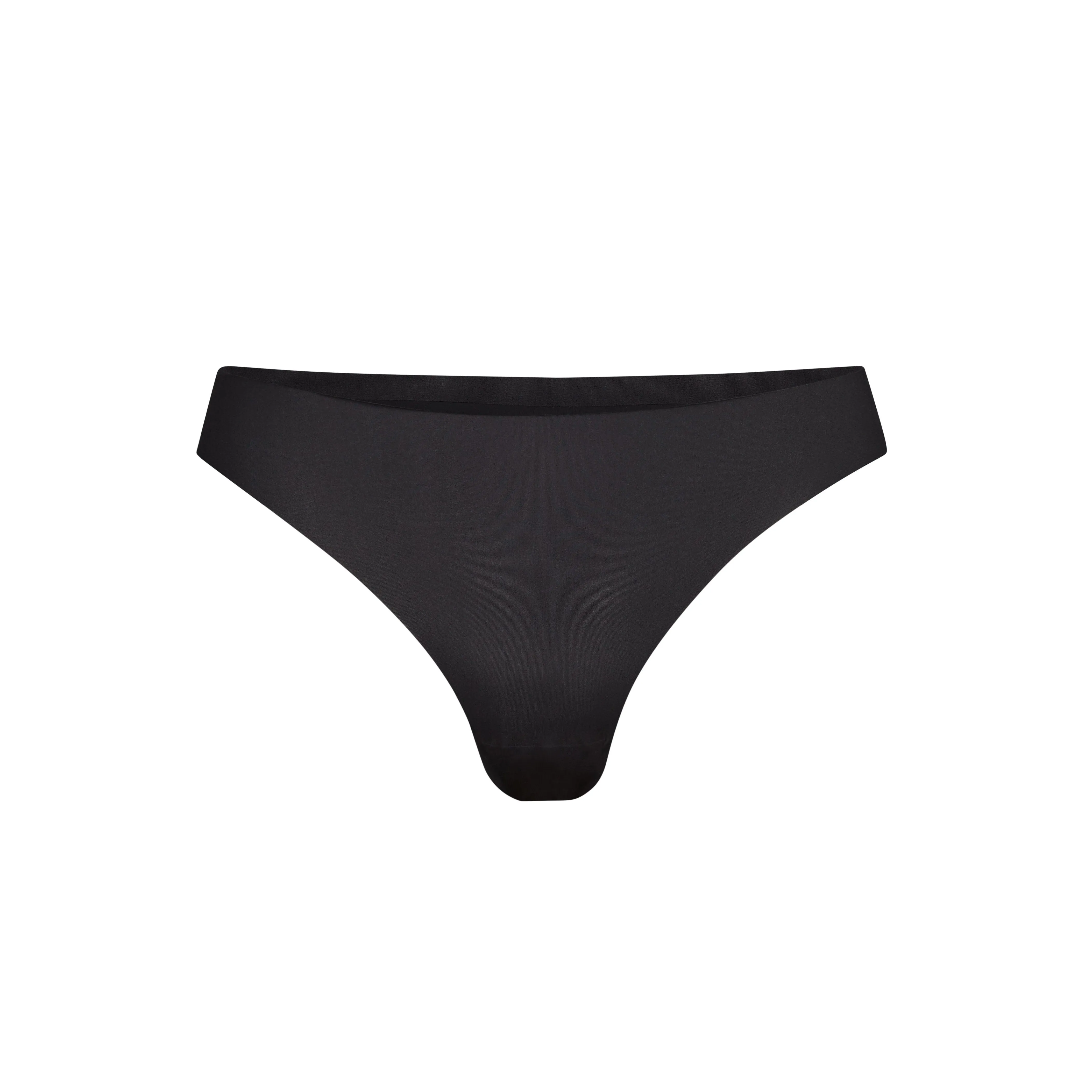 SMOOTH ESSENTIALS DIPPED THONG | ONYX