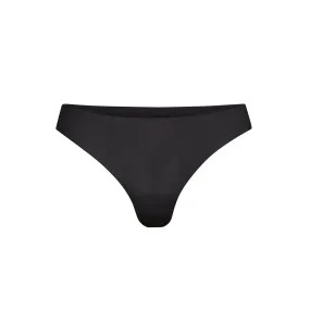 SMOOTH ESSENTIALS DIPPED THONG | ONYX