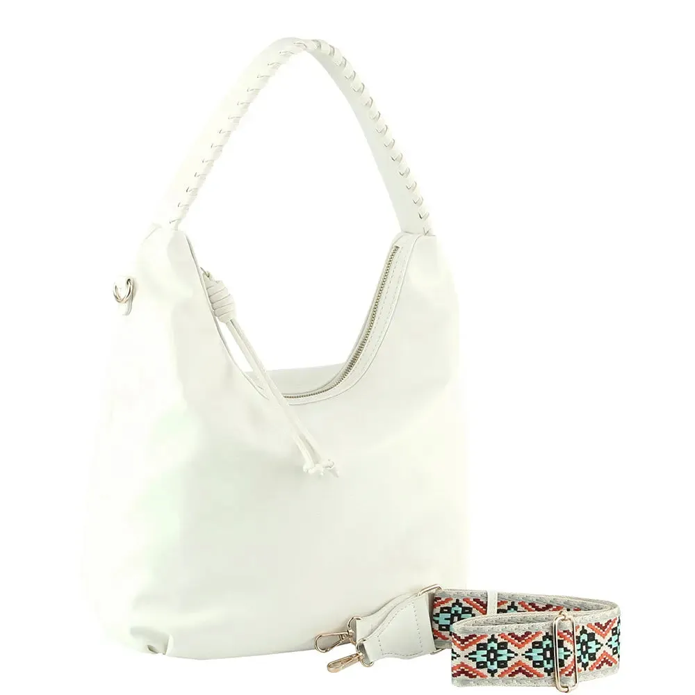 Smooth Hobo Bag w/ Guitar Strap