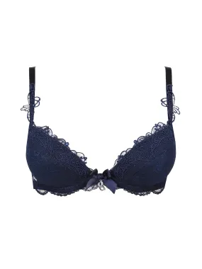 Soir De Venise Push Up Bra In Bleu Venise - Lise Charmel