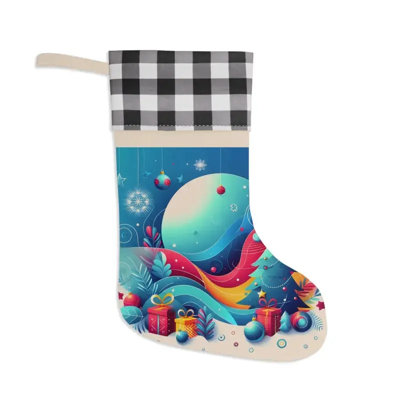 Stylish Christmas Stockings Bring Elegance