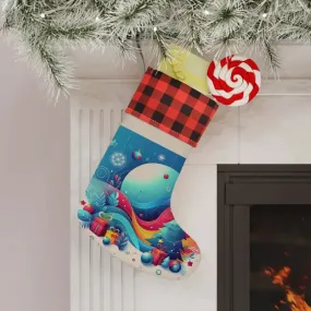 Stylish Christmas Stockings Bring Elegance