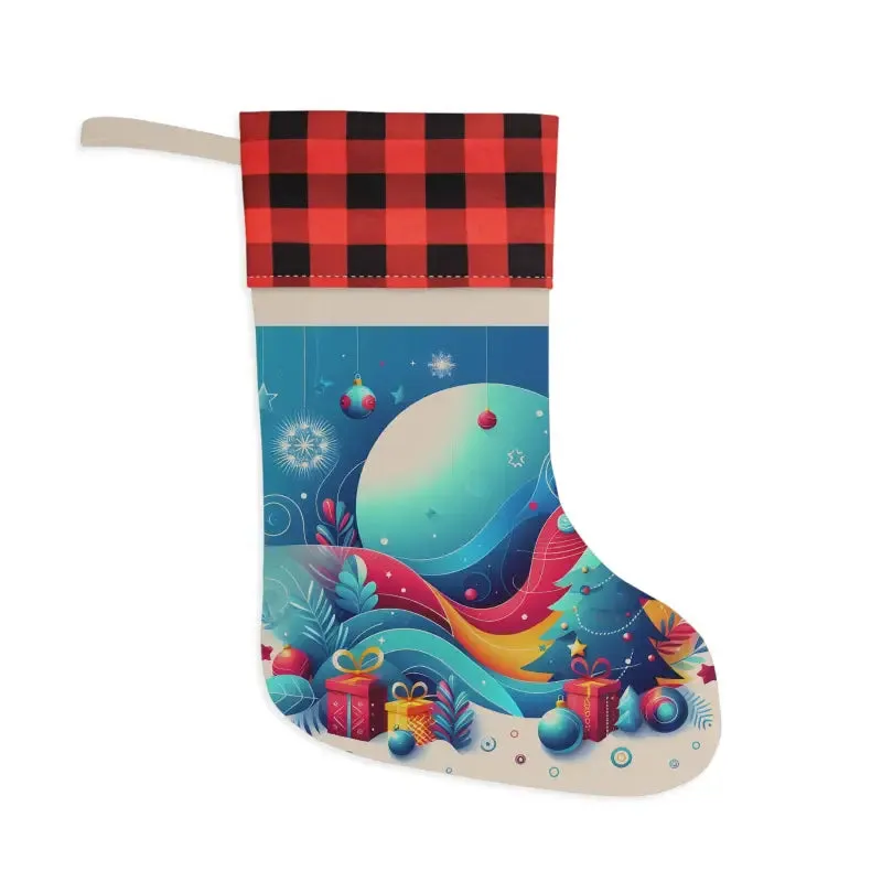 Stylish Christmas Stockings Bring Elegance