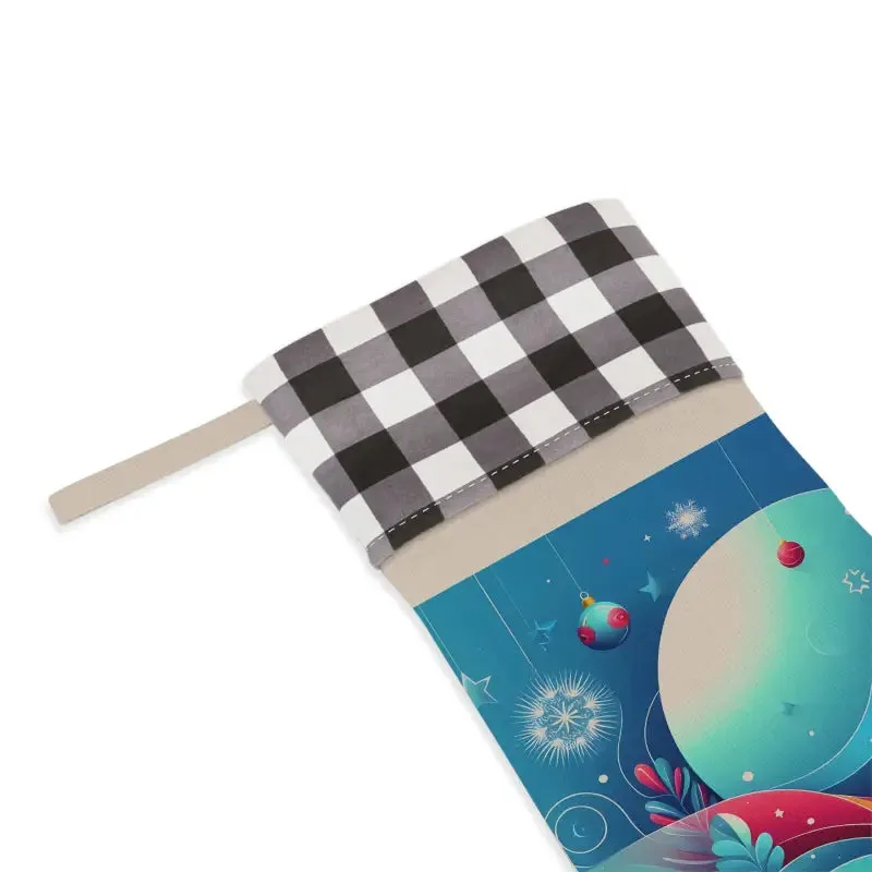 Stylish Christmas Stockings Bring Elegance